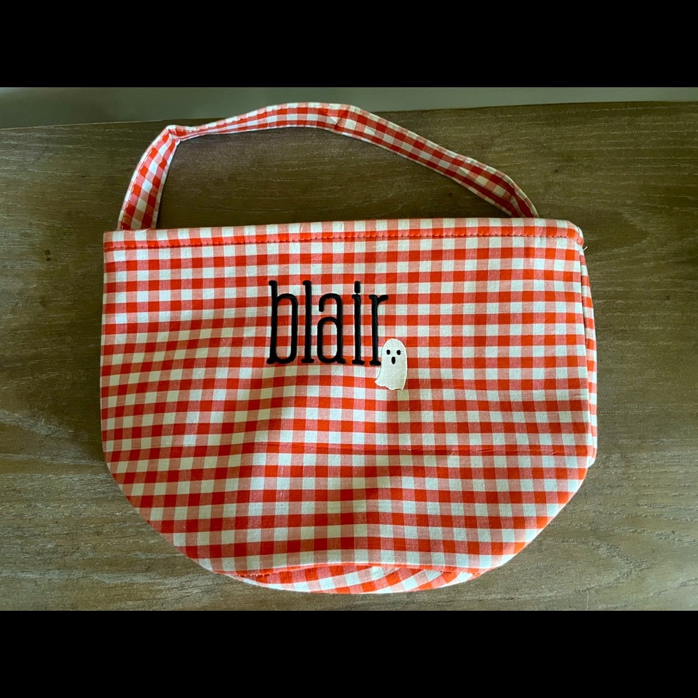 NEW Halloween Trick-or-treat bag. Blair Monogram